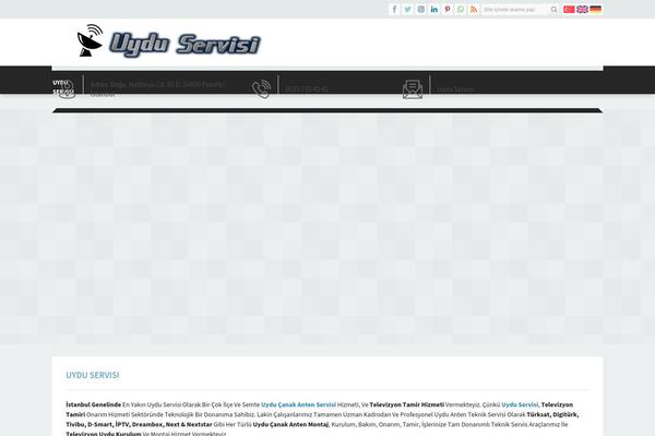Yakamoz theme site design template sample