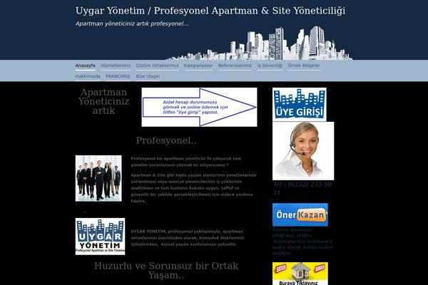 Big City theme site design template sample