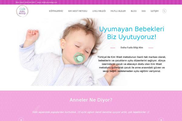 Kinder theme site design template sample