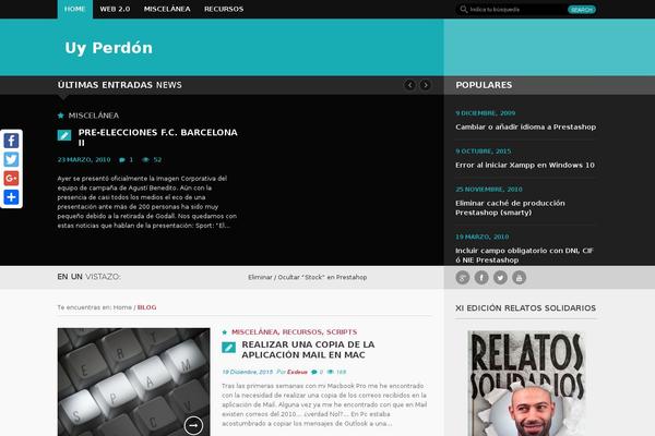 Site using Asesor de Cookies para normativa española plugin