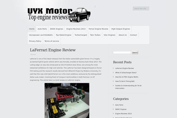 Minimal theme site design template sample