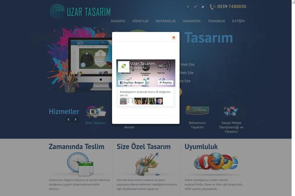 Doover theme site design template sample