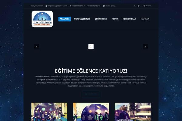 The7 theme site design template sample