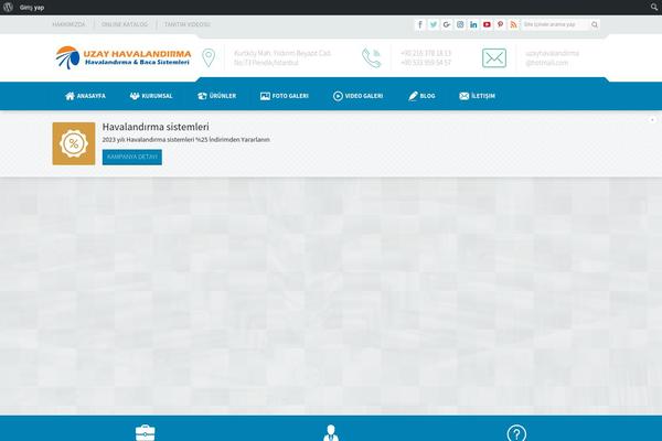 Yakamoz theme site design template sample