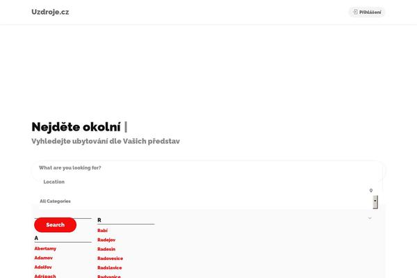 Site using Multi-column Tag Map plugin