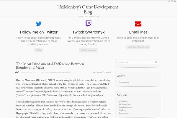 evolve theme site design template sample