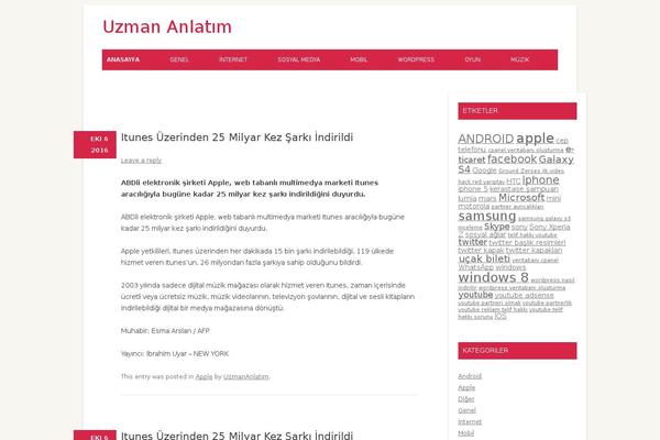 Deux Milles Douze theme site design template sample