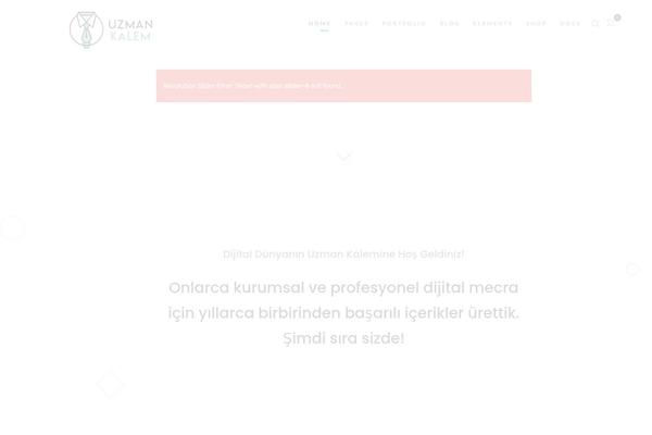 Vincent theme site design template sample