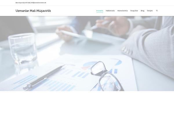 Dante theme site design template sample