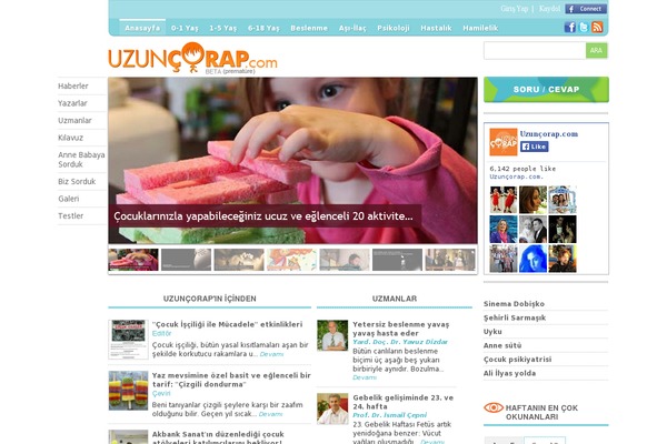 Site using Display Authors Widget plugin