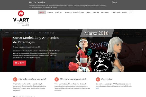 Site using Google Analytics y la ley de Cookies plugin