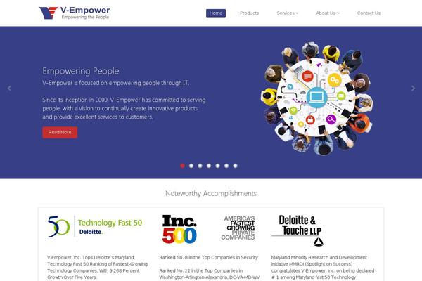 v-empower.com site used V-empower
