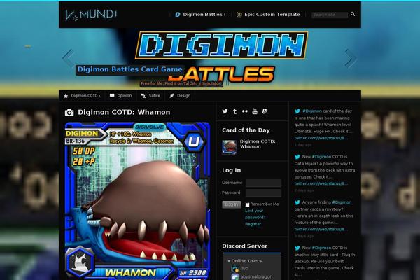 Site using F2 Tumblr Widget plugin