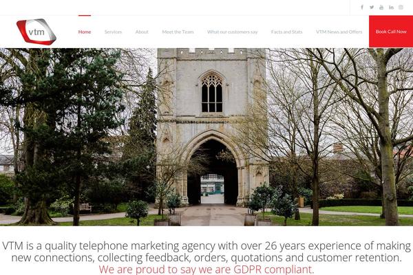 TheFox theme site design template sample