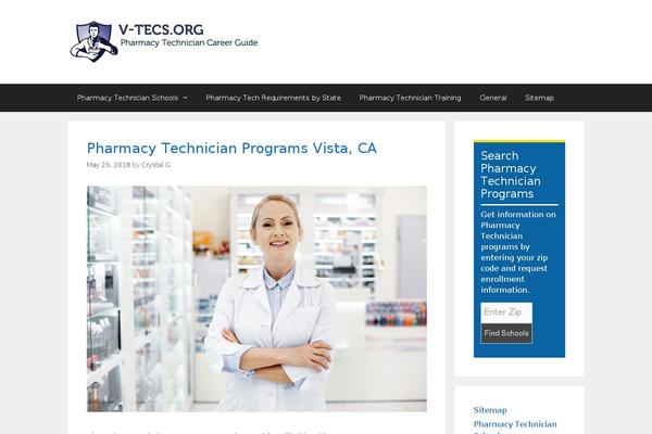 v-tecs.org site used Education Hub