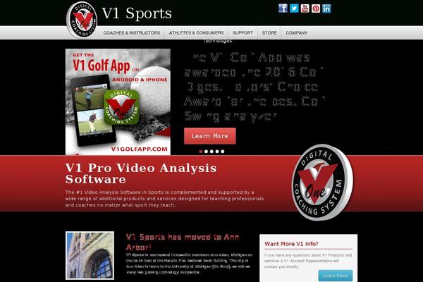v1beta theme websites examples