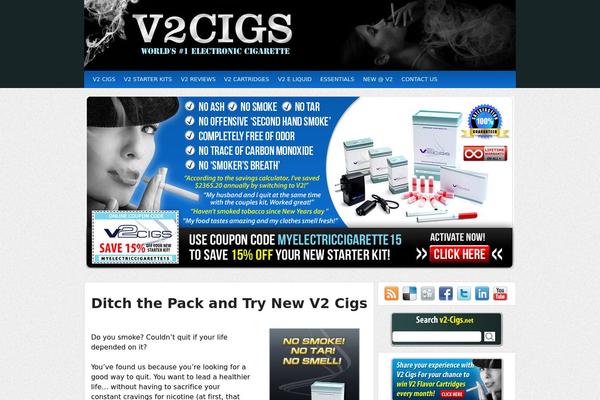 Calypso theme site design template sample