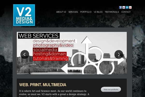 Vimes theme site design template sample