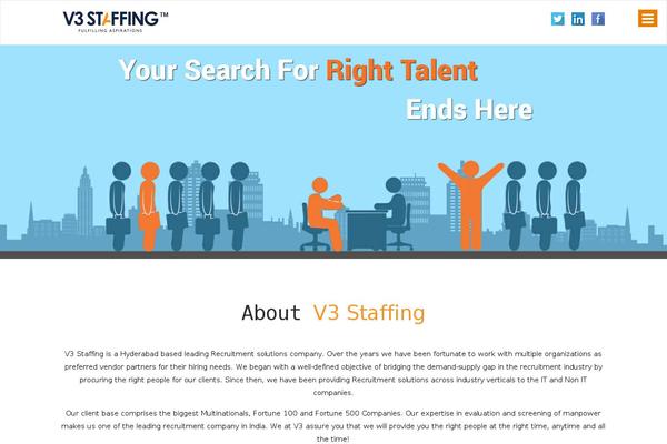 Nifty theme site design template sample