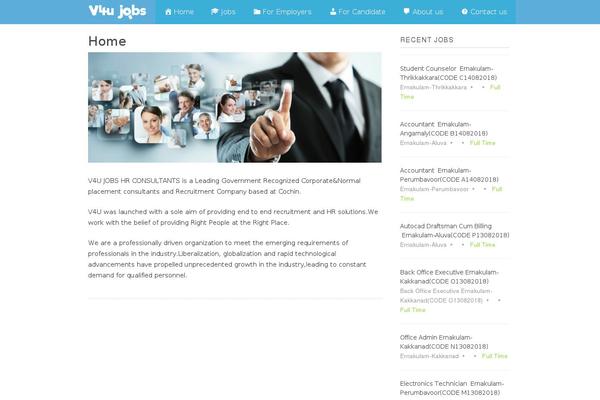 Site using Wp-job-manager-resumes plugin