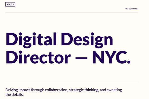 Semplice4 theme site design template sample