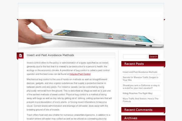 BlogoLife theme site design template sample