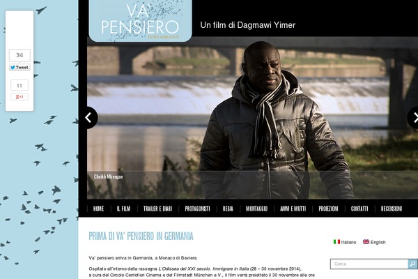 Cinemalounge theme site design template sample