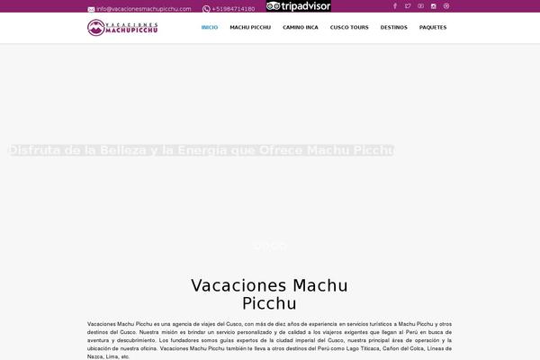 Travel-time theme site design template sample