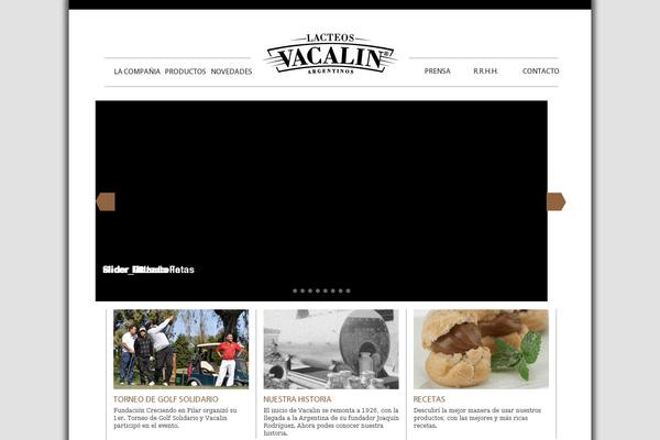 Site using SlideDeck 1 Lite Content Slider plugin