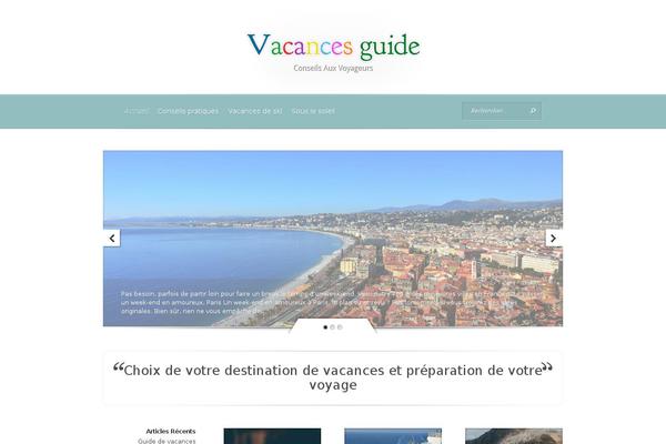 Cool Blog theme site design template sample