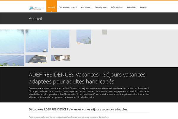 Inceptio theme site design template sample