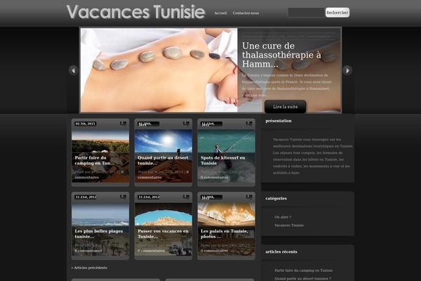 Evid theme site design template sample