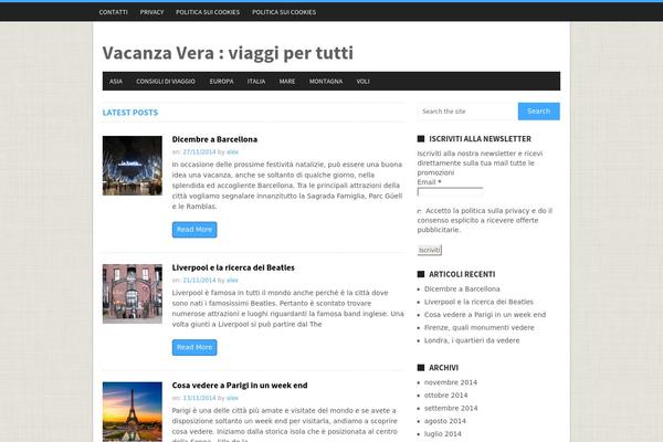 NewsMag theme site design template sample