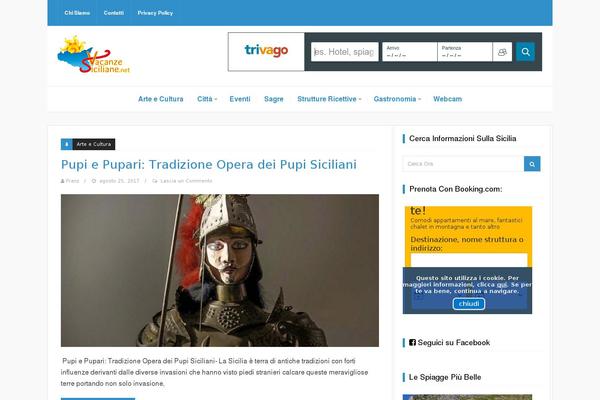 Travelista theme site design template sample