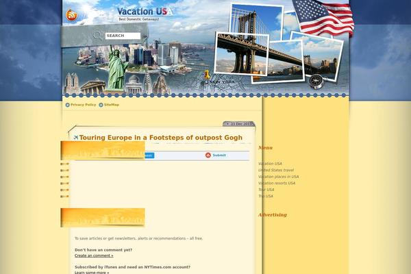 vacation-usa.com site used Calendar-new-york