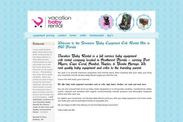 vacationbabyrental.com site used Cute_sweet
