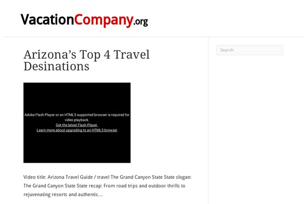 Travel Blogger theme site design template sample