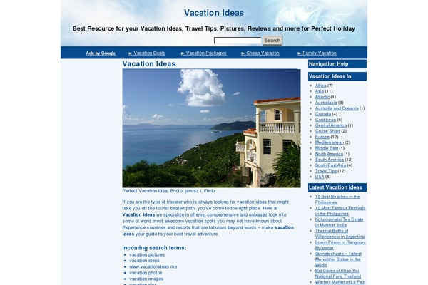 Bluesense theme site design template sample
