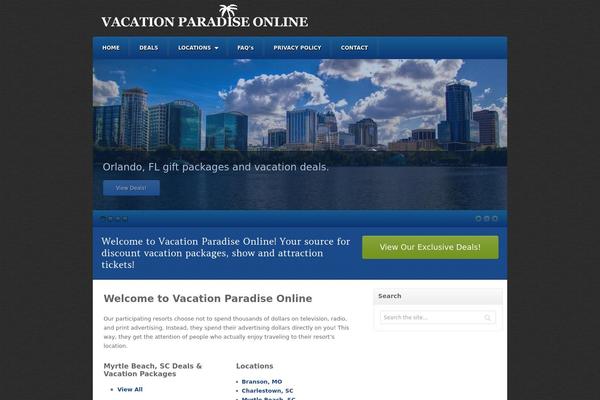 Akita theme site design template sample