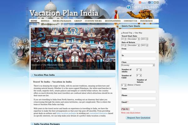 Traveler theme site design template sample