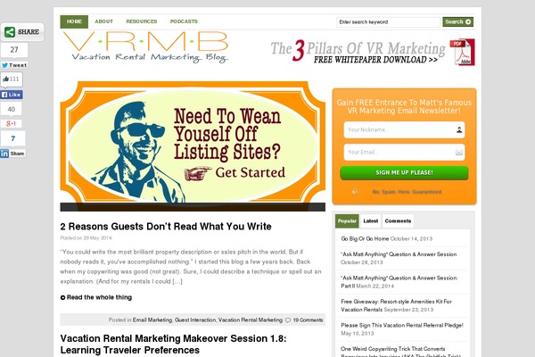 Thrive theme site design template sample