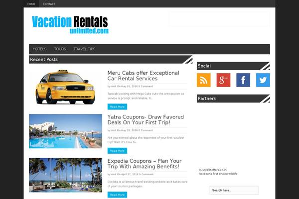 Site using Add Twitter, Facebook Like, Google plus one Social share plugin