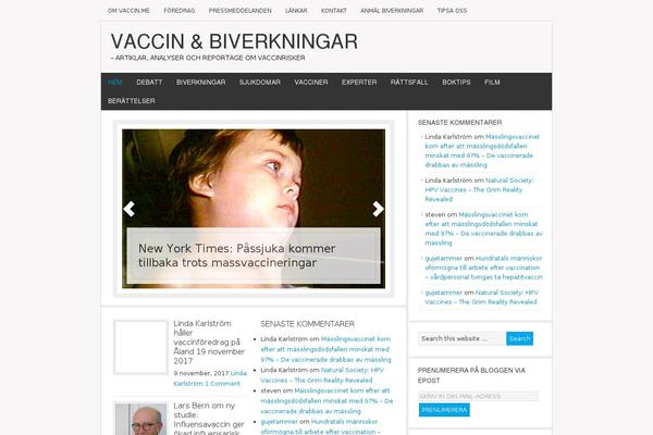 Genesis theme site design template sample