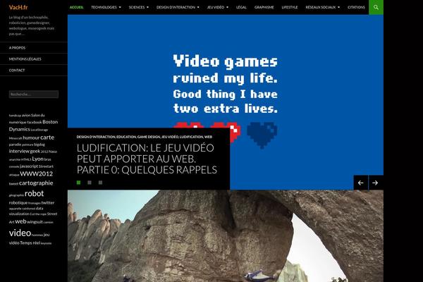 Twenty Fourteen theme site design template sample