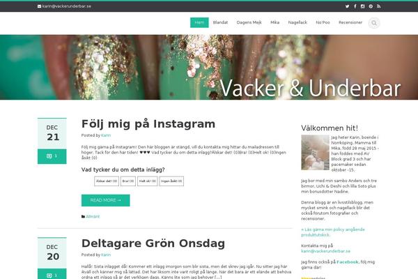 Bam theme site design template sample
