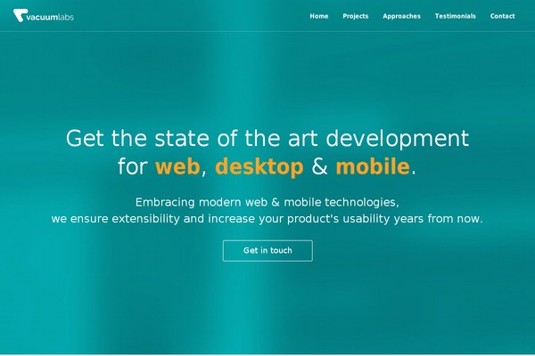 Pursuit theme site design template sample