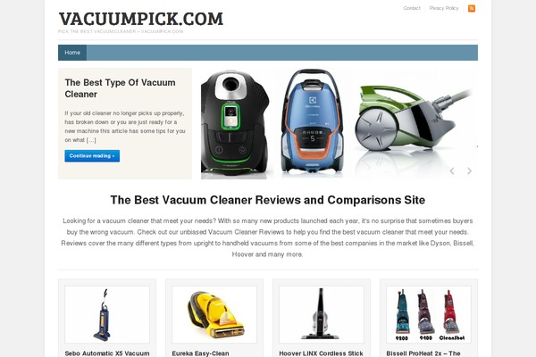 Discovery theme site design template sample