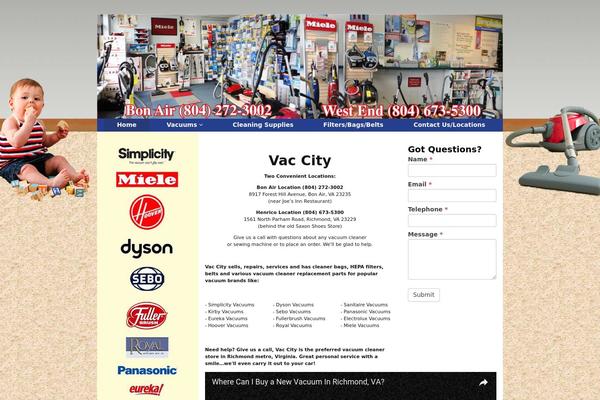 Site using WPFront Scroll Top plugin
