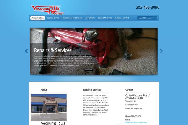 TheProfessional theme site design template sample