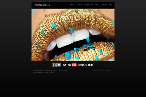 vadimandreev.com site used Flashframe-black